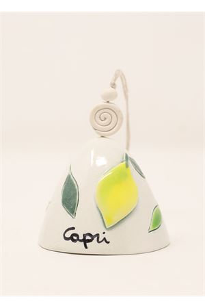 campanella portafortuna con limoni Capri Bell | 20124076BIANCO